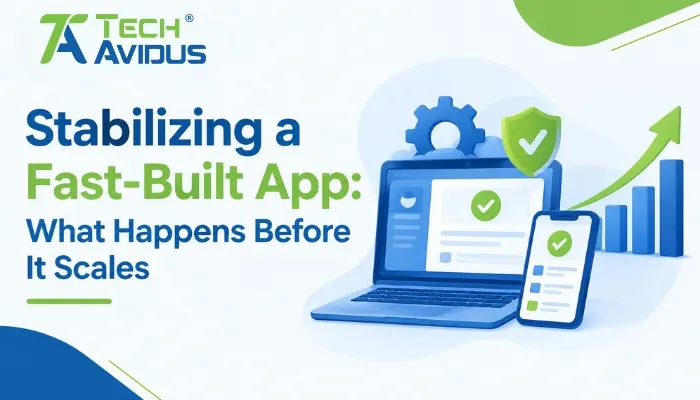 Stabilizing a Fast-Built App: What Happens Before It Scales